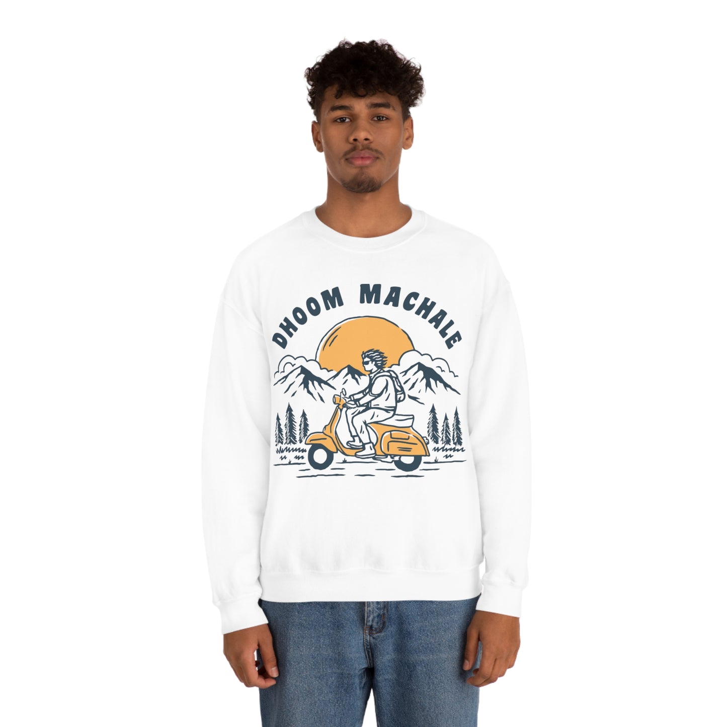 Dhoom Machale Unisex Crewneck Sweatshirt