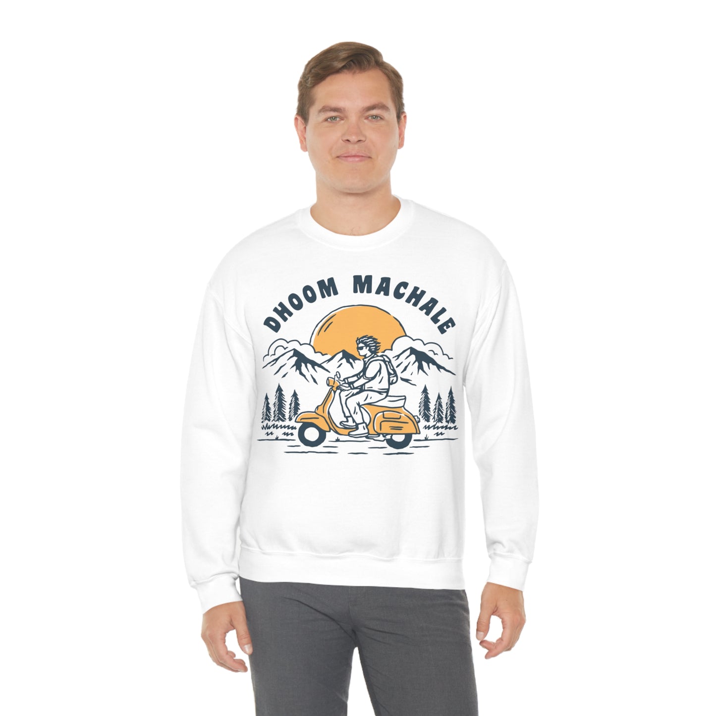 Dhoom Machale Unisex Crewneck Sweatshirt