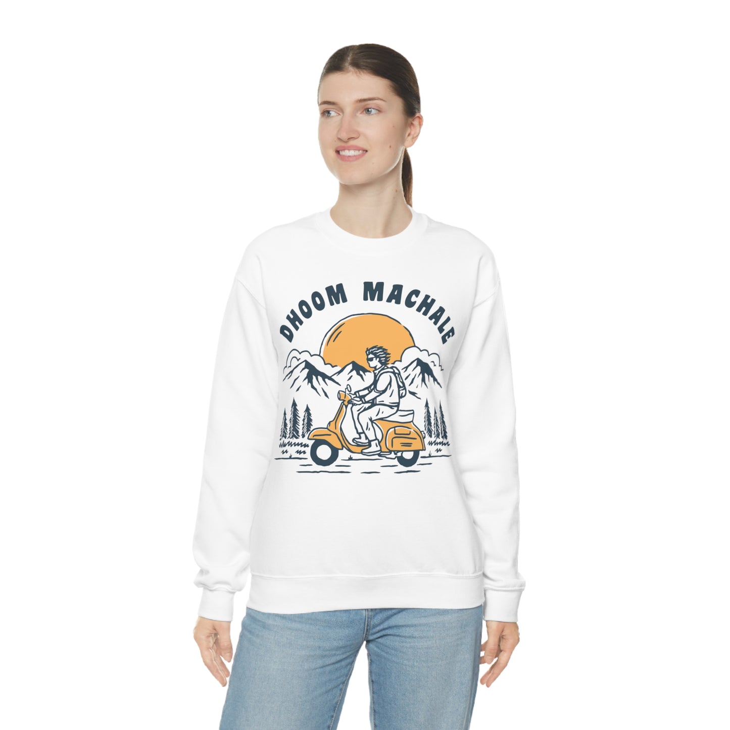 Dhoom Machale Unisex Crewneck Sweatshirt