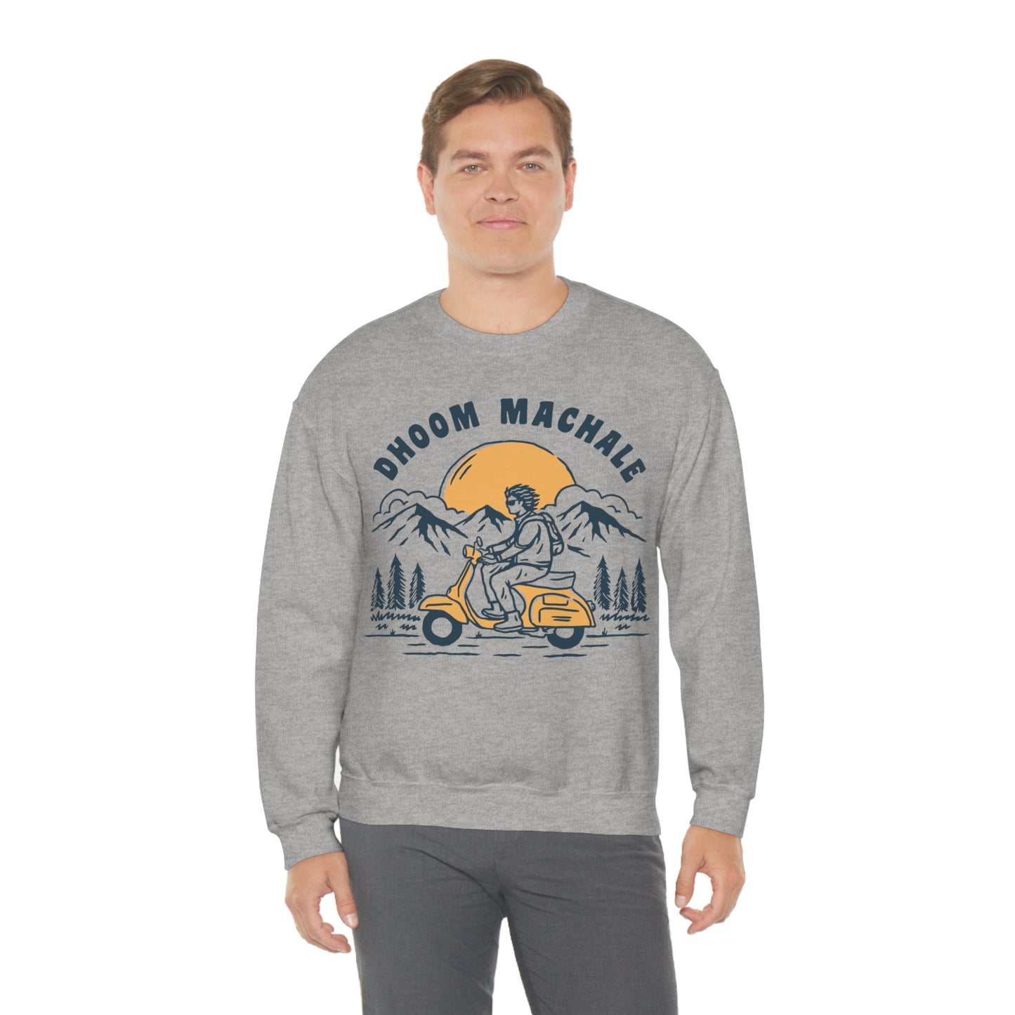 Dhoom Machale Unisex Crewneck Sweatshirt