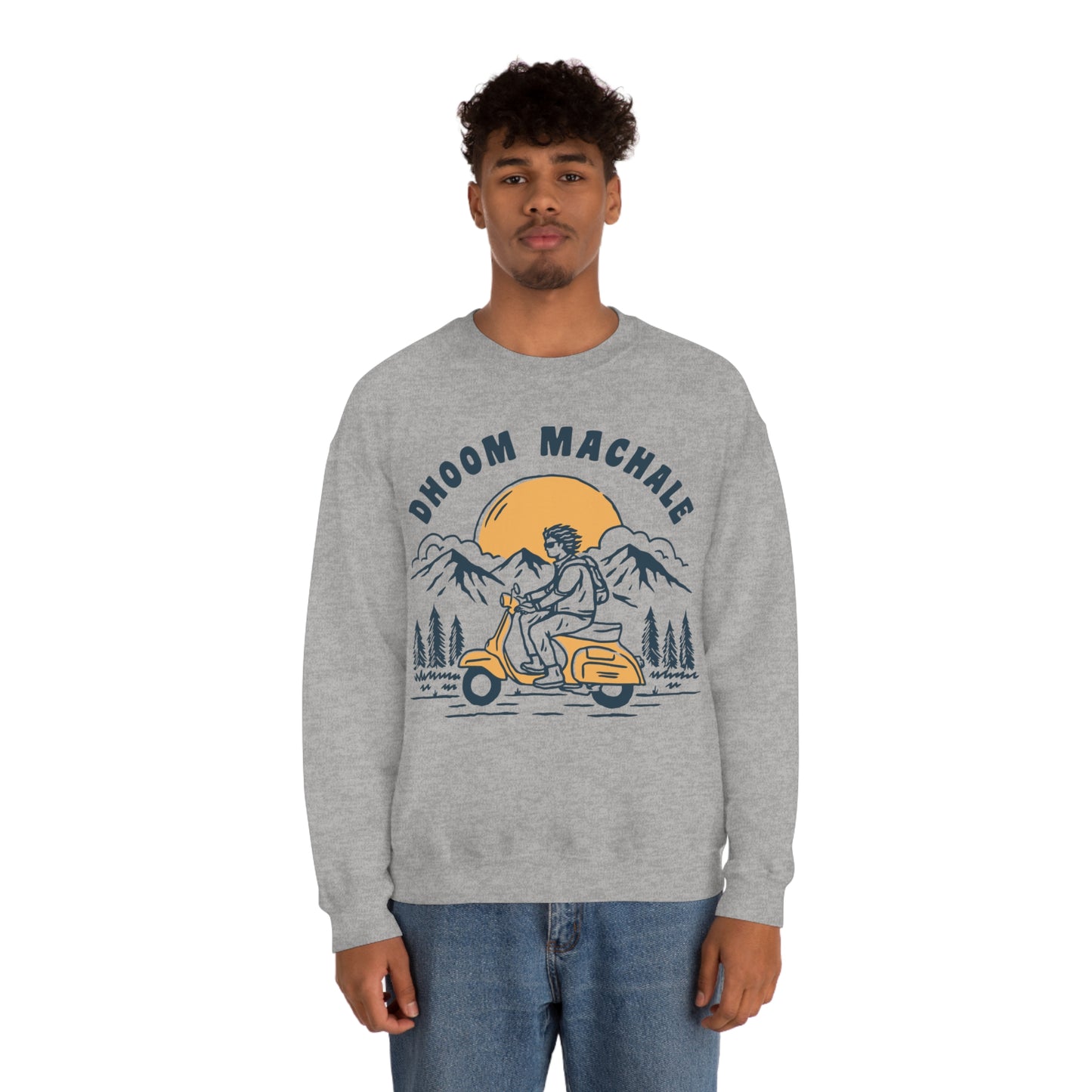 Dhoom Machale Unisex Crewneck Sweatshirt